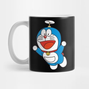 doraemon fly Mug